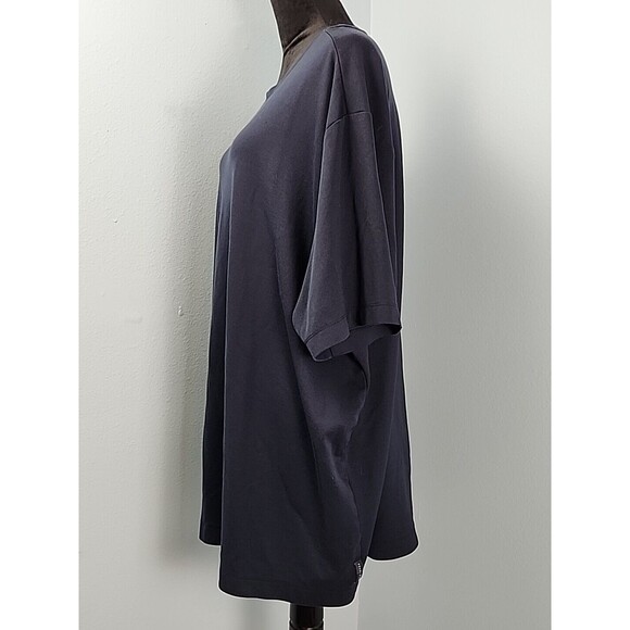 Perry Ellis Men Navy Tee Shirt Short Sleeve Size 3X Everyday Basics, Casual Top - Picture 8 of 10